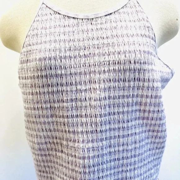 NWT SO GOODS FOR LIFE Juniors Sleeveless Straps Pullover Shirred Purple Top XXL - Picture 8 of 13